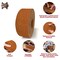 ELW Genuine American Leather Bison 8-9 oz (3.2-3.4mm) Thickness - Straps, Belts, Strips - 72" -  Full Grain Hide DIY Craft Projects, Bag, Chap, Moccasins, Jewelry, Wrapping